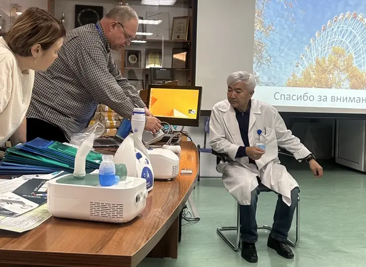 Стенд Спирометрия Конгресс Астана 2023