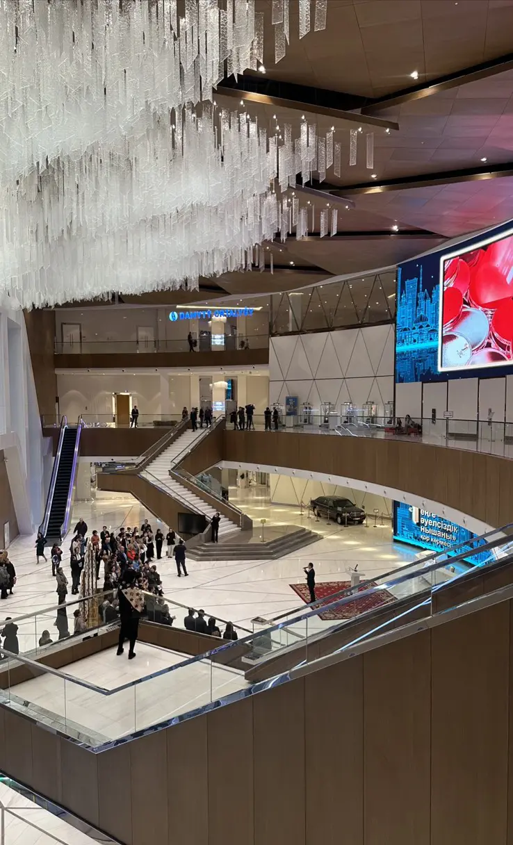 Зал Конгресса Респираторной Медицины 2023 Астана